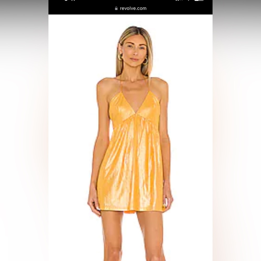 Superdown S mini halter dress